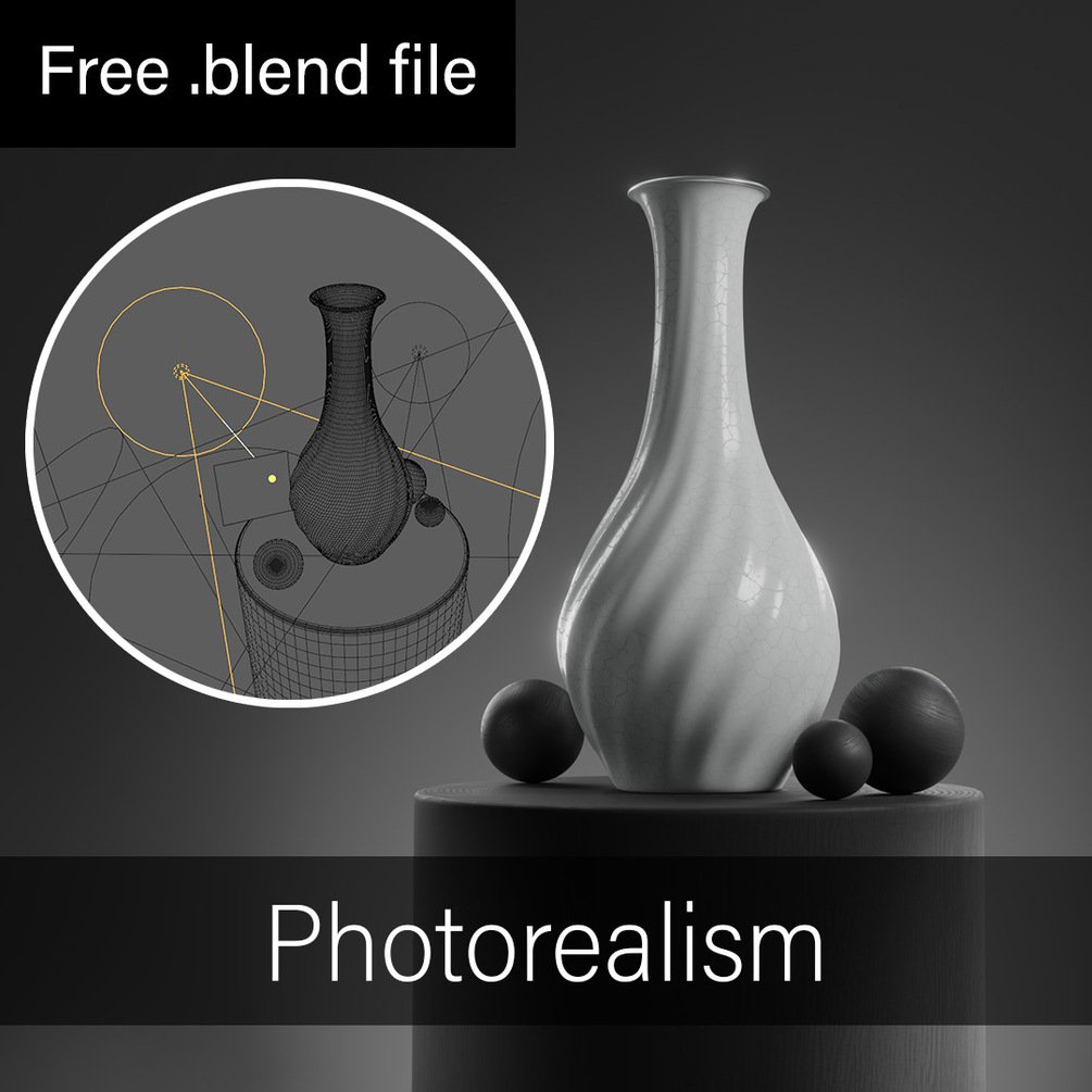 Blender Freebie #3 - Photorealism