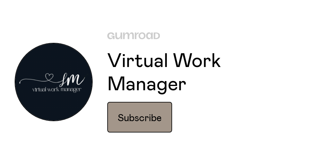 Virtual Work Manager