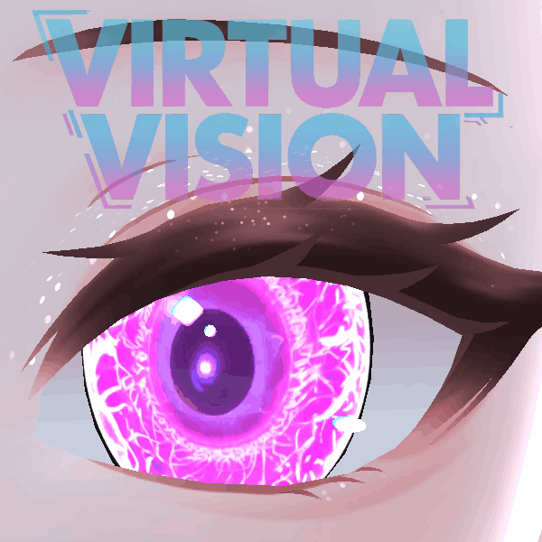 Pink Serenade Eyes Animated Audio link Eyes - Instructions included for VRChat