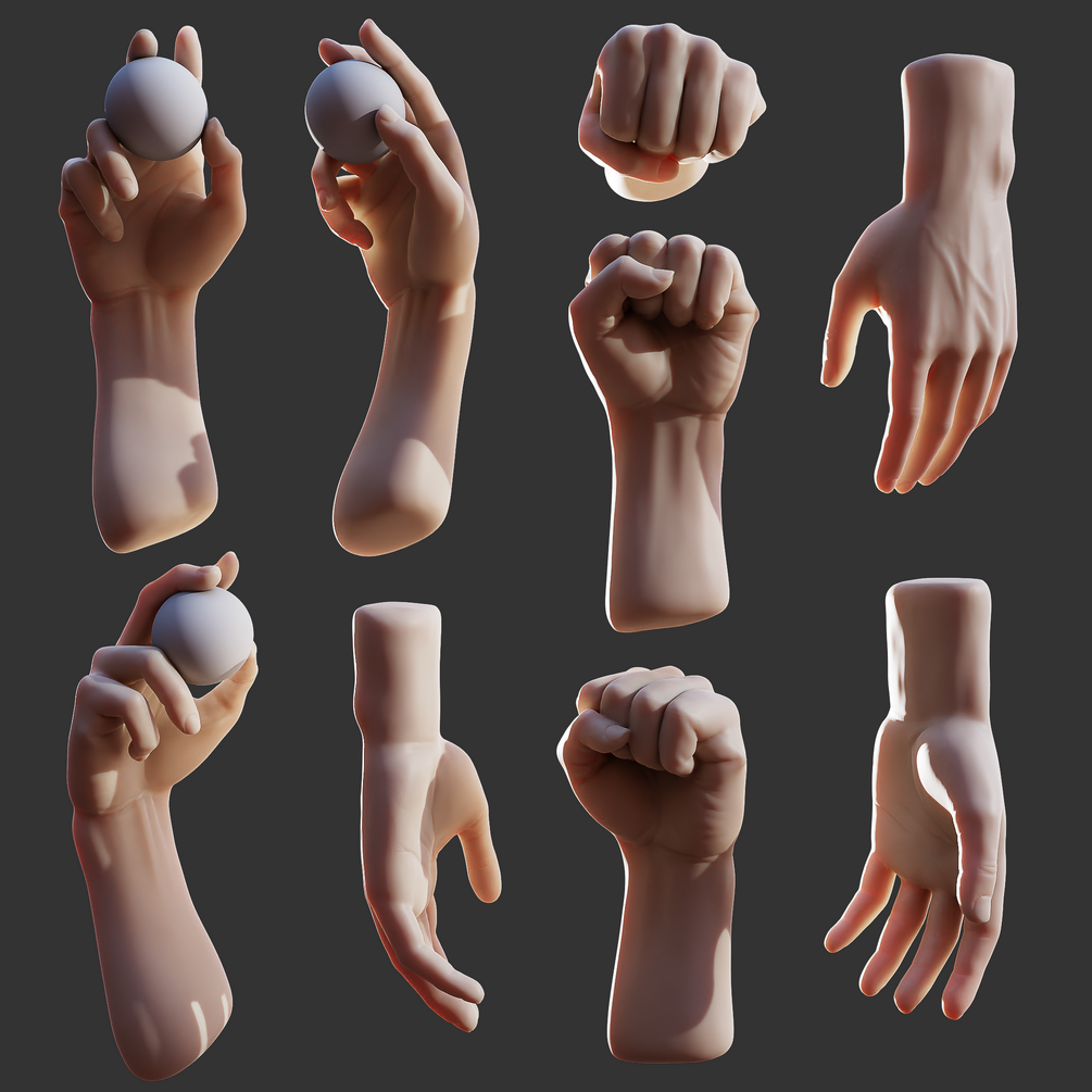 How to Sculpt a Hand 