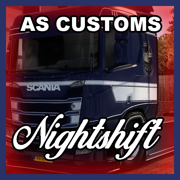 AS CUSTOMS Scania R 'NIGHTSHIFT' by AS Customs