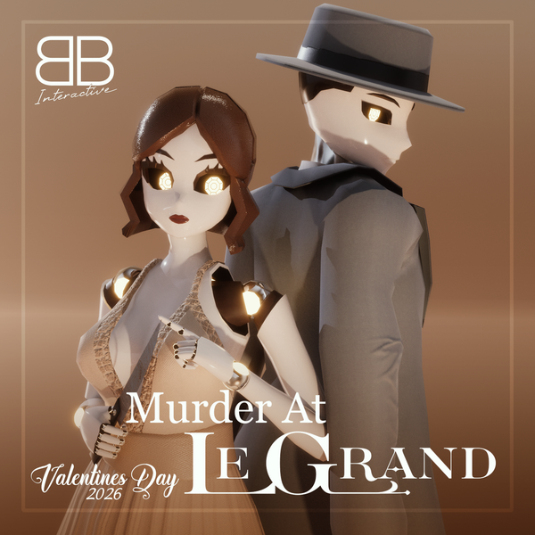 [Original 3D Model] Murder at Le Grand Robot Couple FREE for VRChat [PC + Quest]