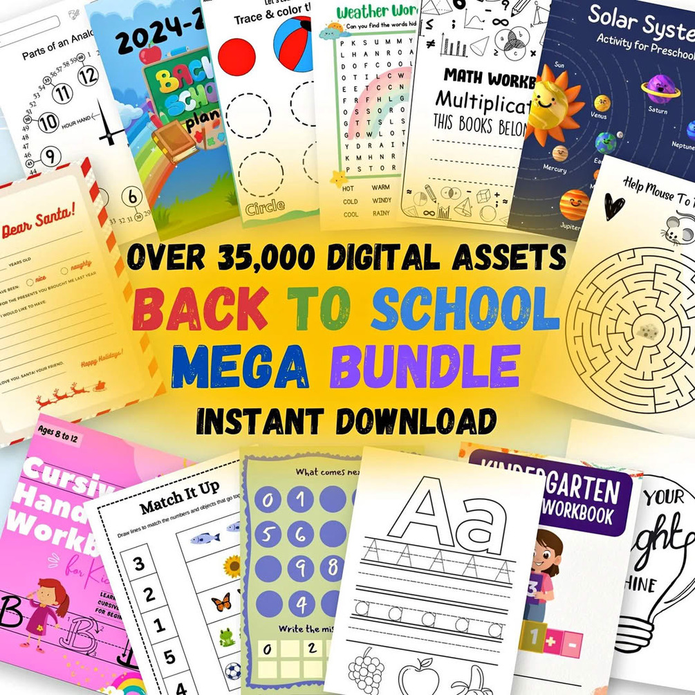 🌟 Ultimate 35,000+ Interactive Learning Resource Bundle for Kids 🌟 ...