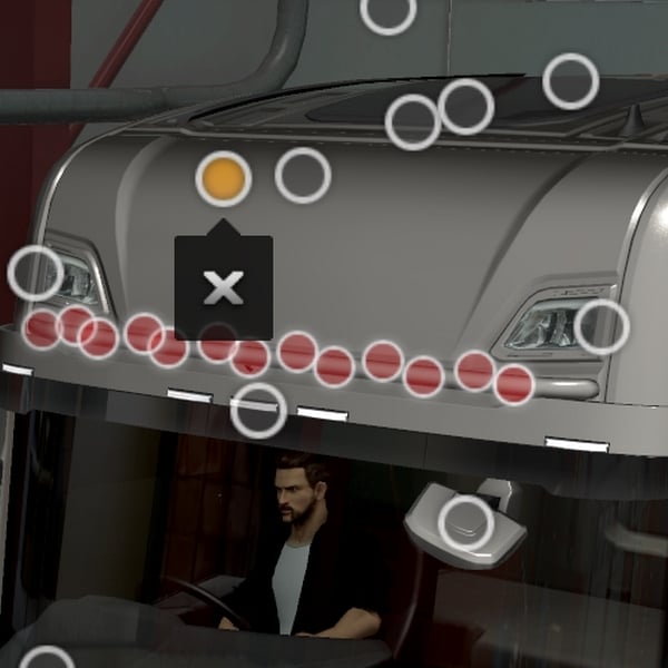 *[ram tuning part] Scania NG Light bar by WC007 D3SIGN