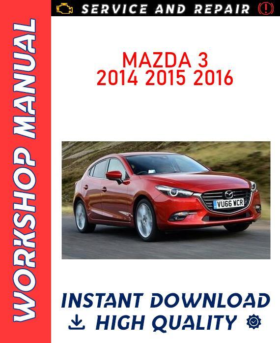 2015 MAZDA 3 OWNERS MANUAL FREE PDF visual data 8