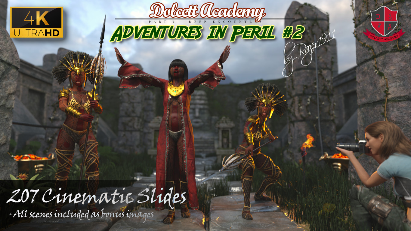 Dolcett Academy (Vol. 27) ADVENTURES IN PERIL #2 - Deep Encounters