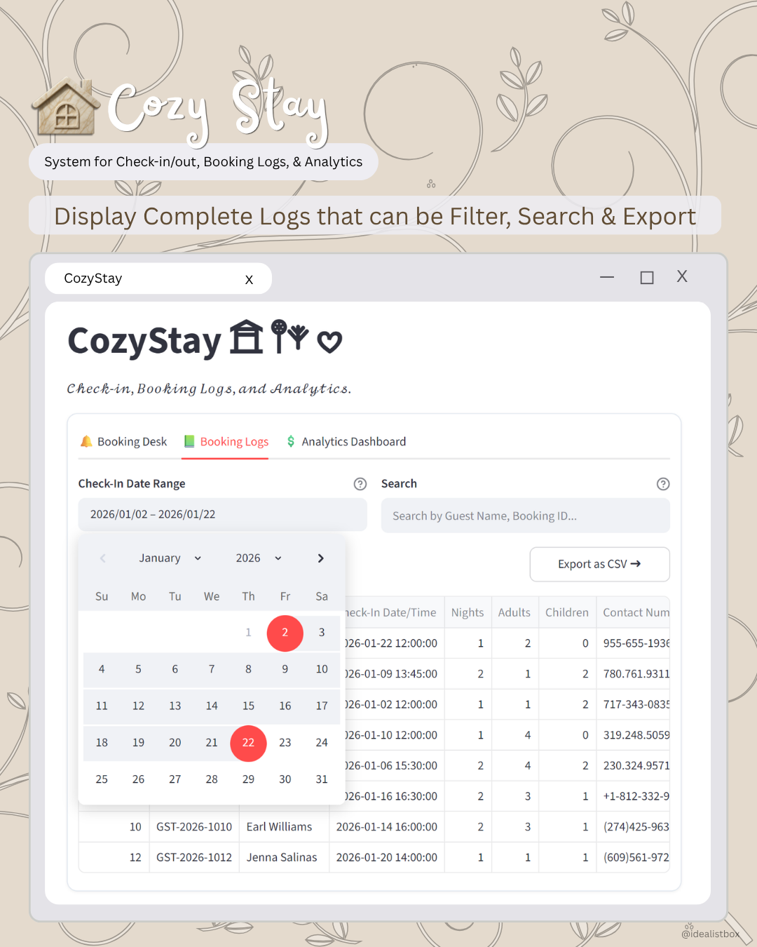 CozyStay Slide 4