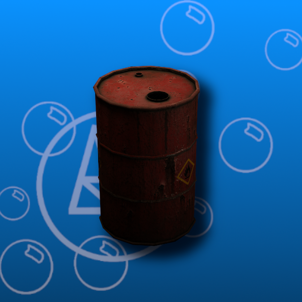 Free Old Oil Barrel Prefab
