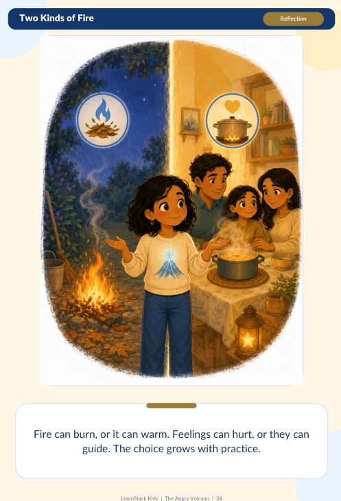 The Angry Volcano — A Kids Story About Big Feelings & Bigger Choices preview image 10