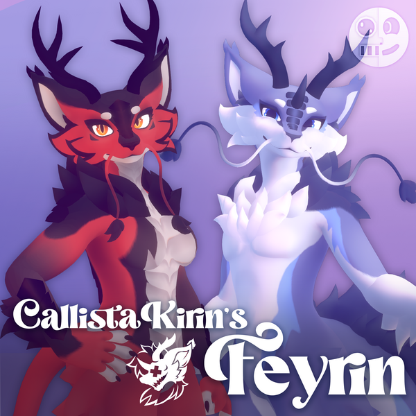 Feyrin | Furry VRChat Avatar | (PC/QUEST/FT)
