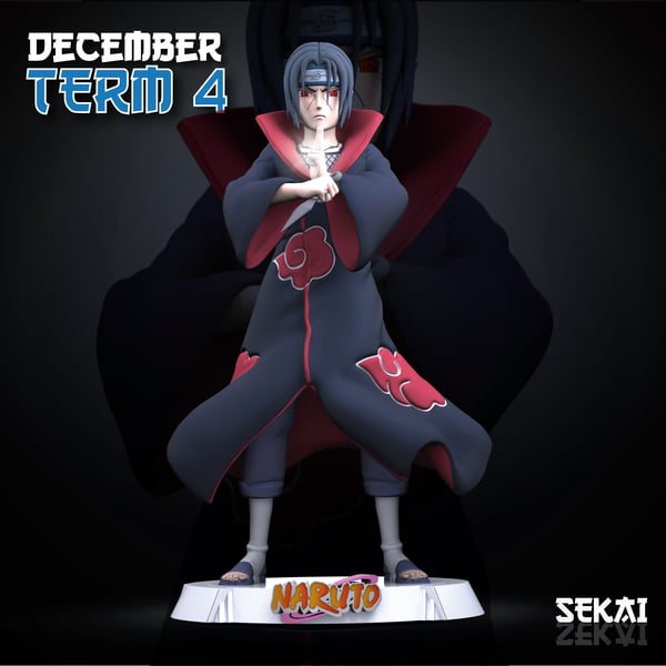 Itachi Sculpture - Sekai 3D Models - Tested and Ready for 3D printing