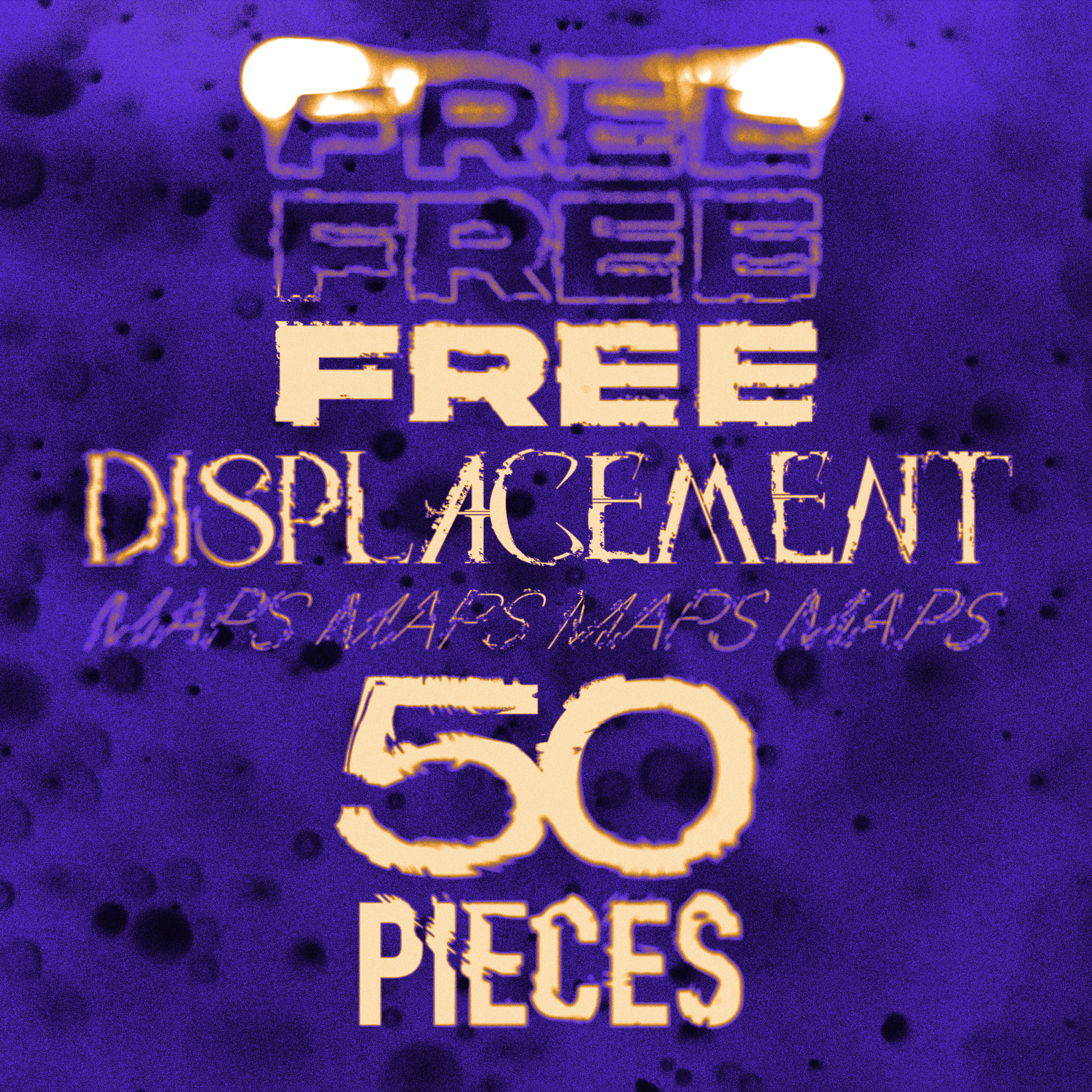 50 FREE Displacement Maps