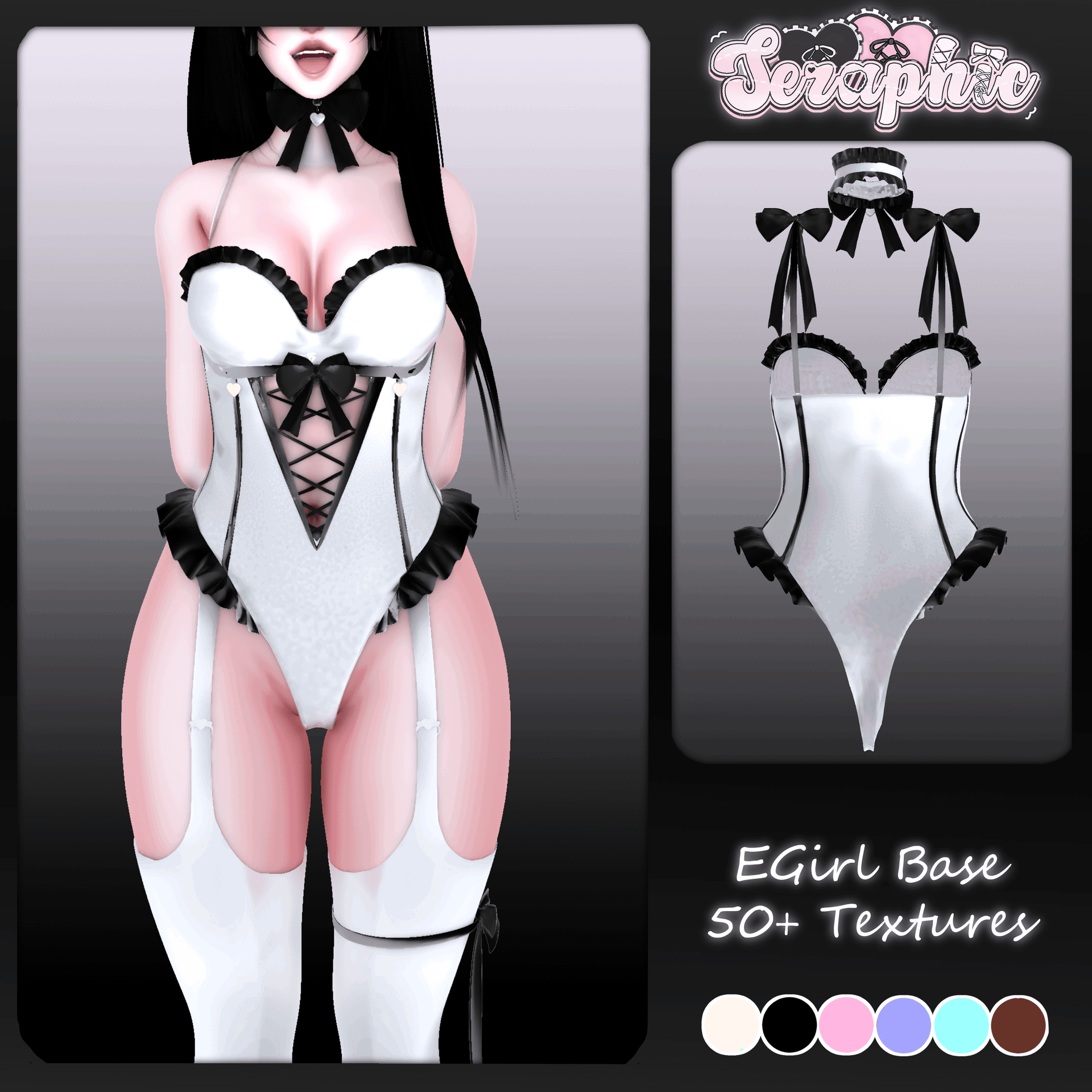 Heavens Keeper Bodysuit & Stalkings
