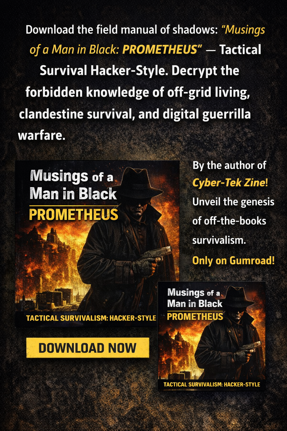 Musings of a Man in Black: PROMETHEUS book cover
