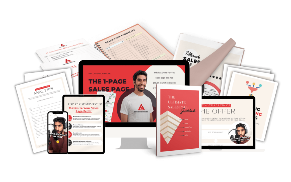 1 page website formula