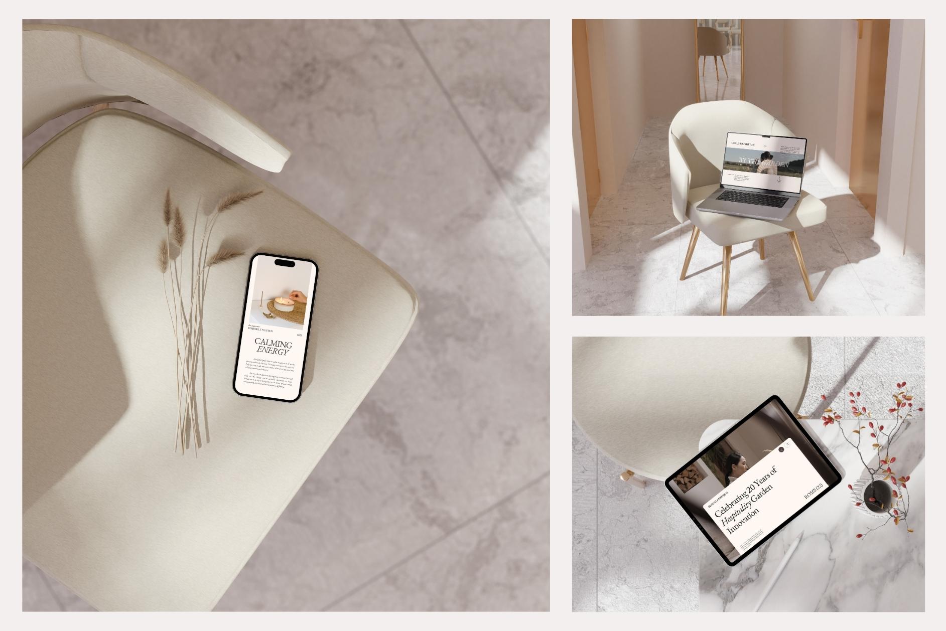 Yoria – Aesthetic Mockup Bundle
