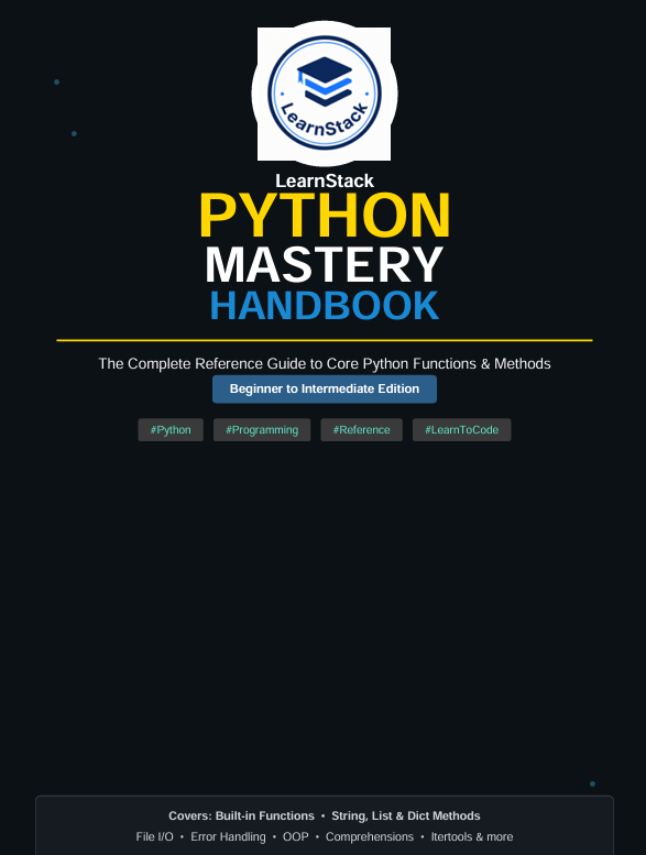 Beginner Programming Starter Kit 2026 — C, C++, Python, JavaScript & GitHub preview image 6