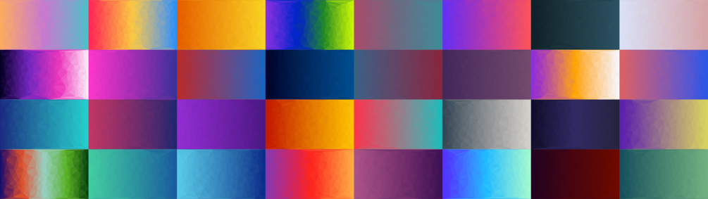 Low Polygon Art Gradient Backgrounds