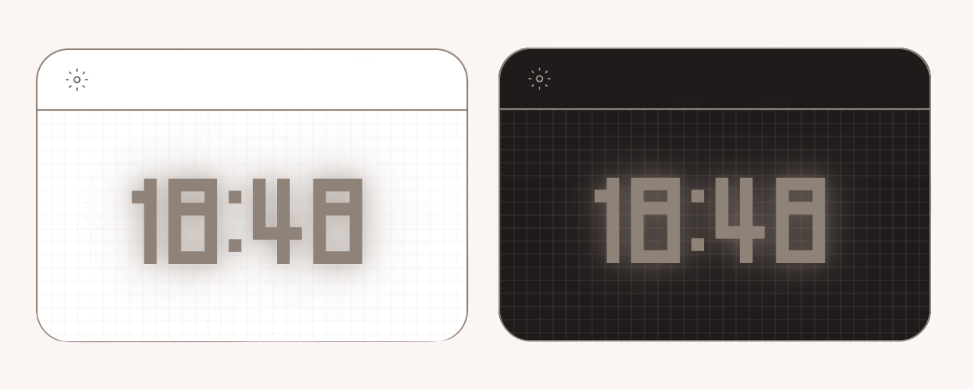 Digital Clock widget for Notion.