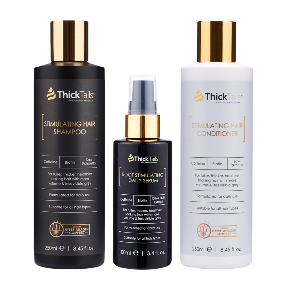 HAIR GROWTH SHAMPOO, CONDITIONER & SERUM (3PACK)