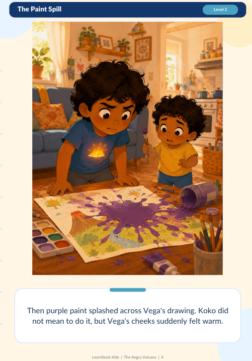 The Angry Volcano — A Kids Story About Big Feelings & Bigger Choices preview image 7