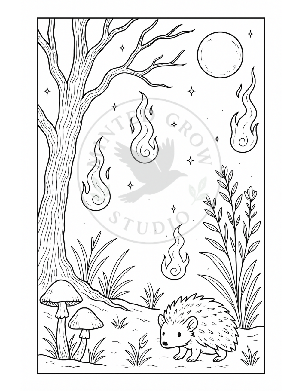 spirit-path-coloring-page-printable