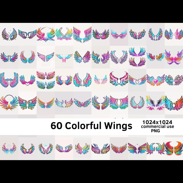 Colorful Wings Pack