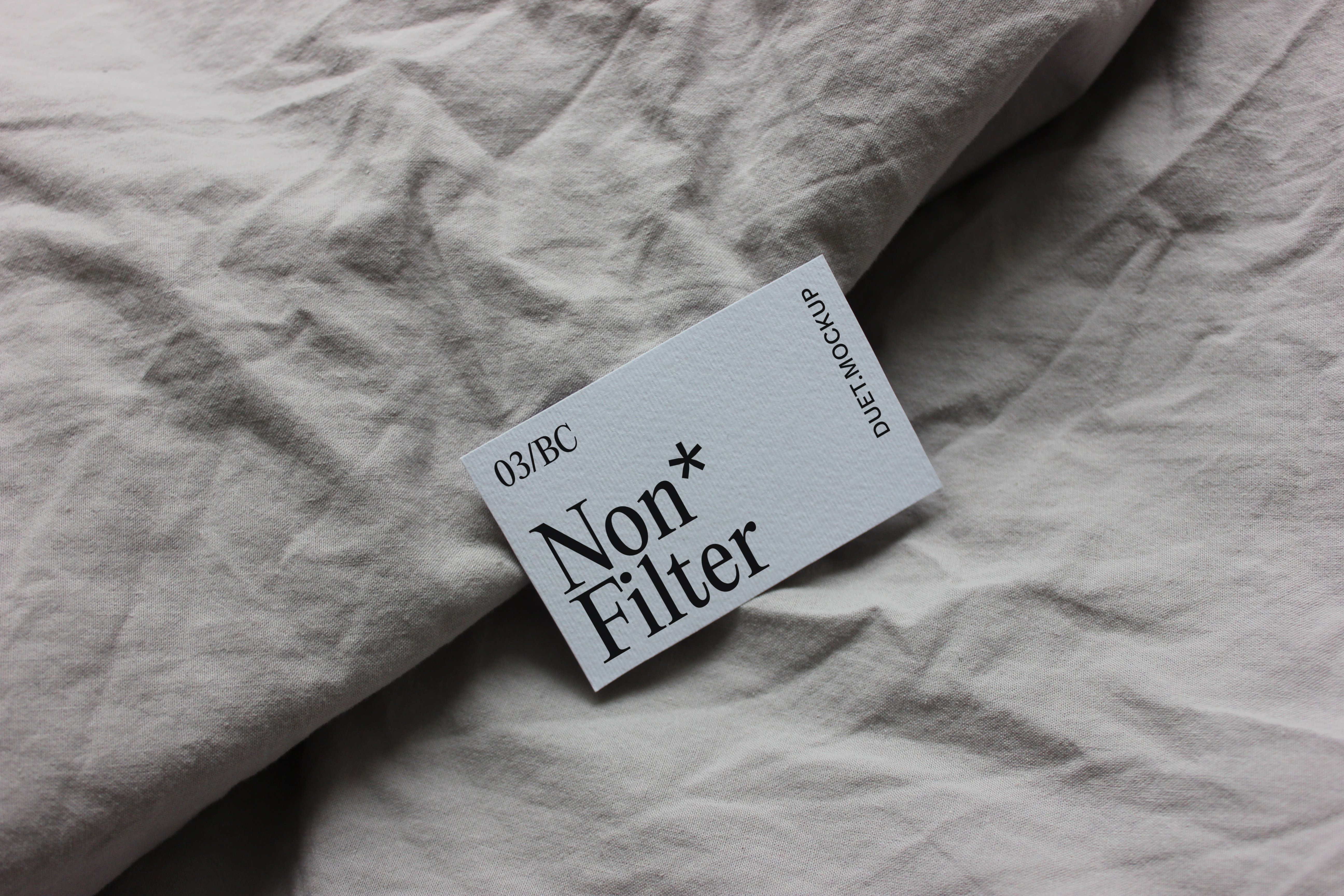 Non Filter BC_03 Mockup