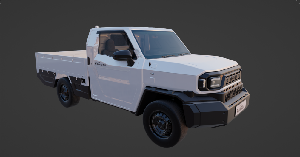 Toyota Hilux Rangga/Champ 3D Model