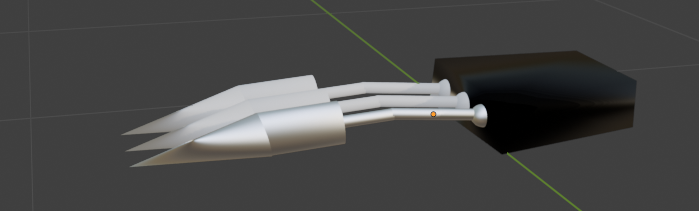 Low-Poly(?) Murder Drones Claw Hand