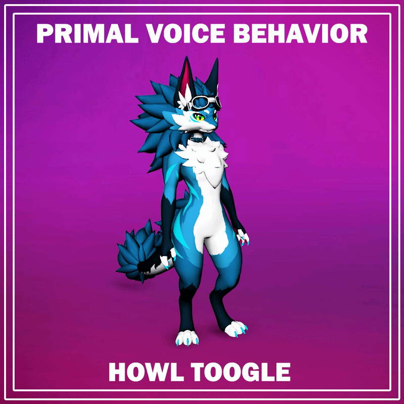 Novabeast Primal Voice Behavior [ VRchat ]