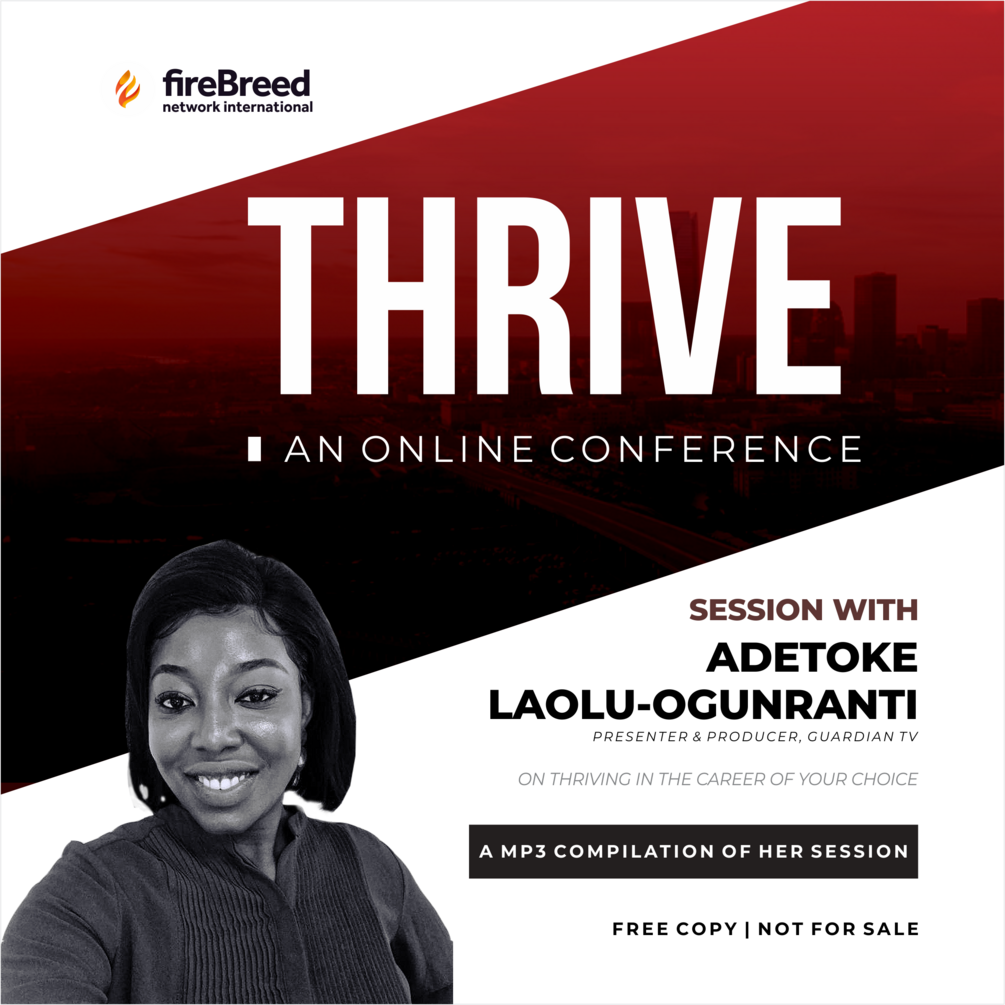 THRIVE CONFERENCE: SESSION 3