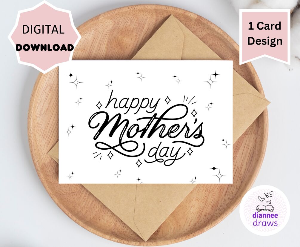 Mother s day card digital download and printable card 6 2024 