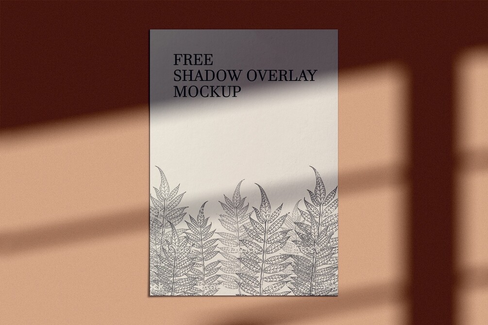 Free Shadow Overlay Mockup