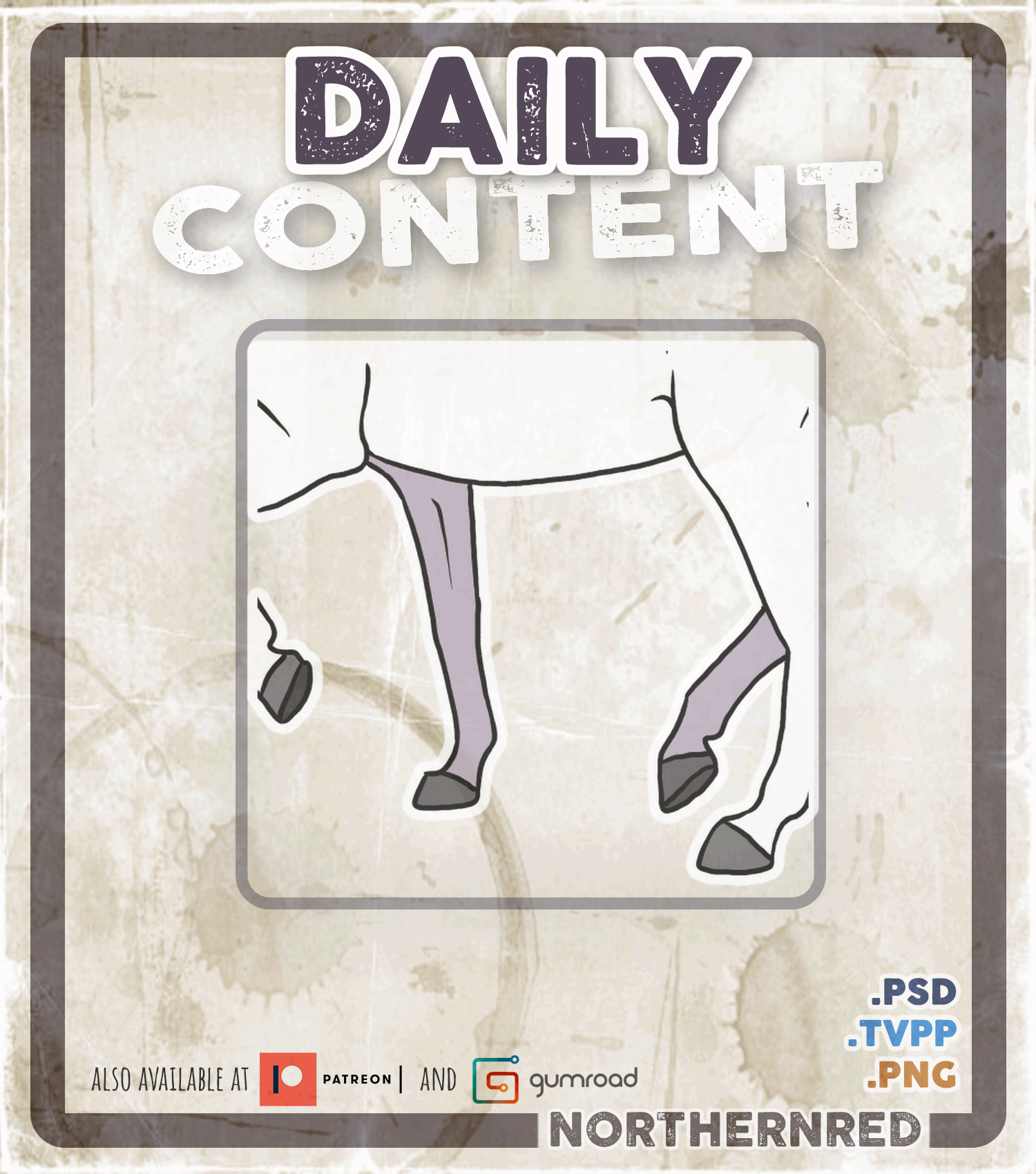 Dancing horse hooves