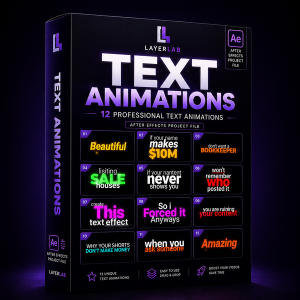 After Effects Titles