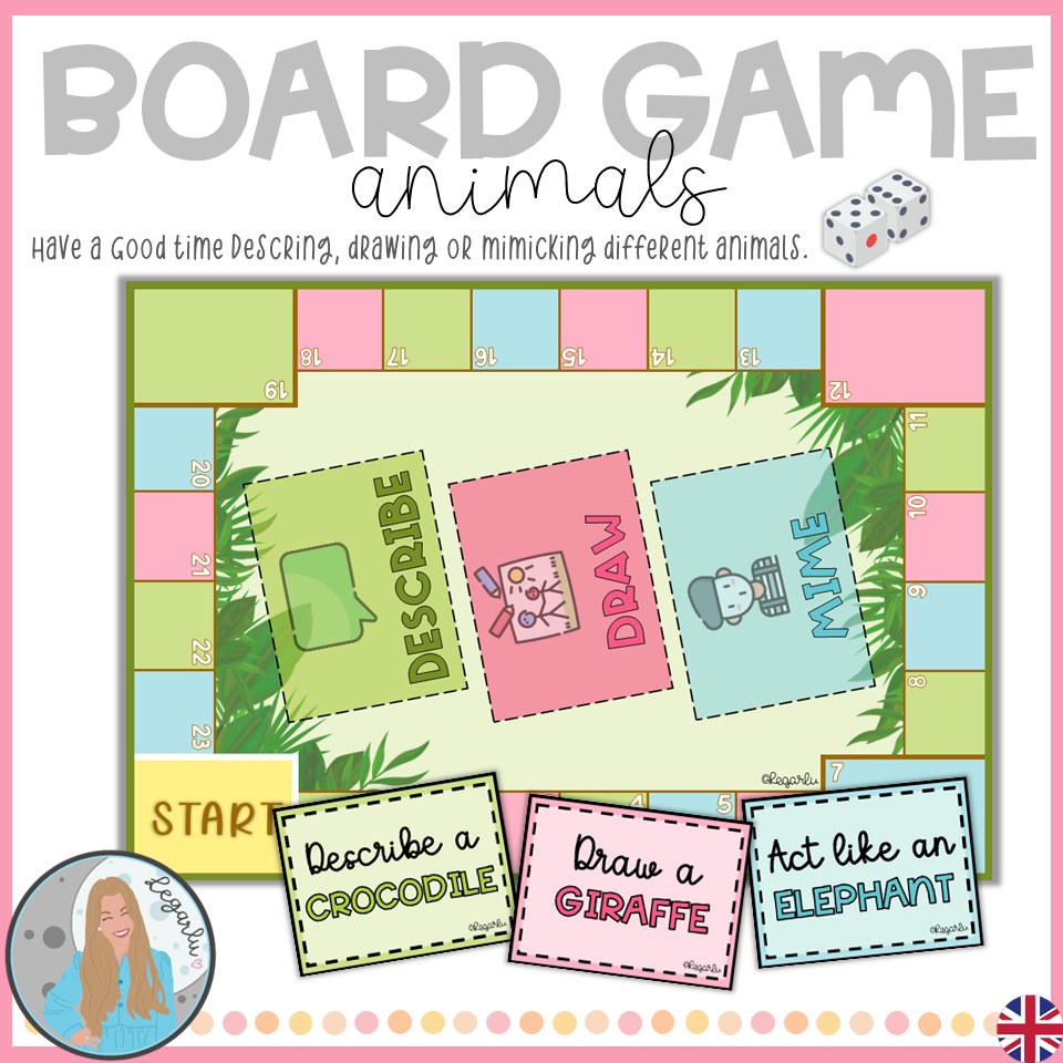BOARD GAME animals