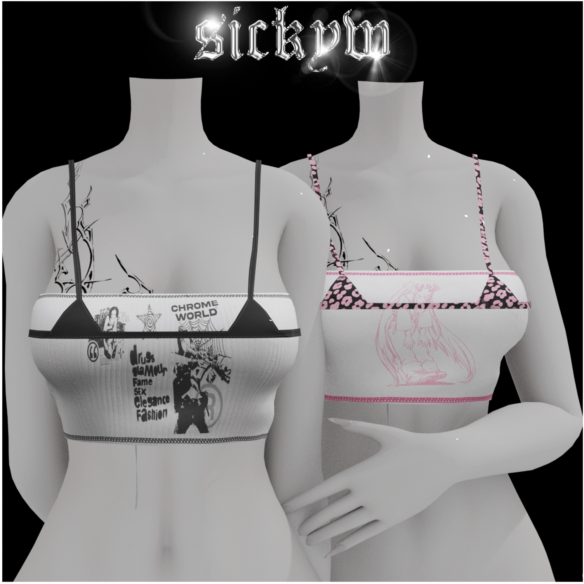 ✧*..´ Tanktop shirt / VRChat asset