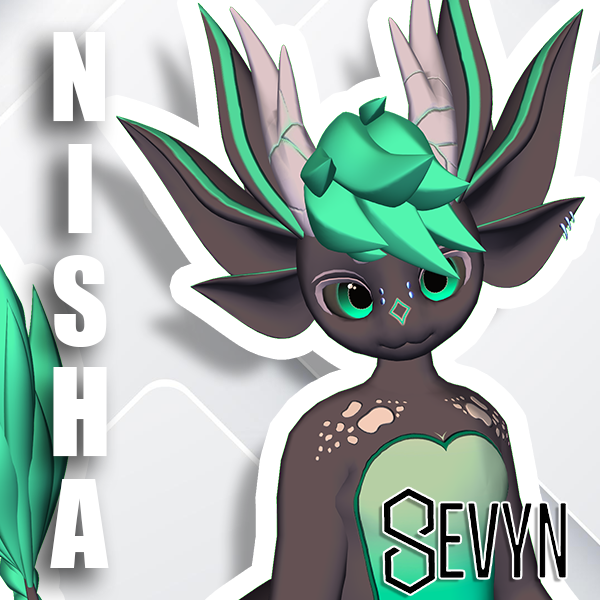 Nisha • Dragon • VRChat Avatar • PC/Quest