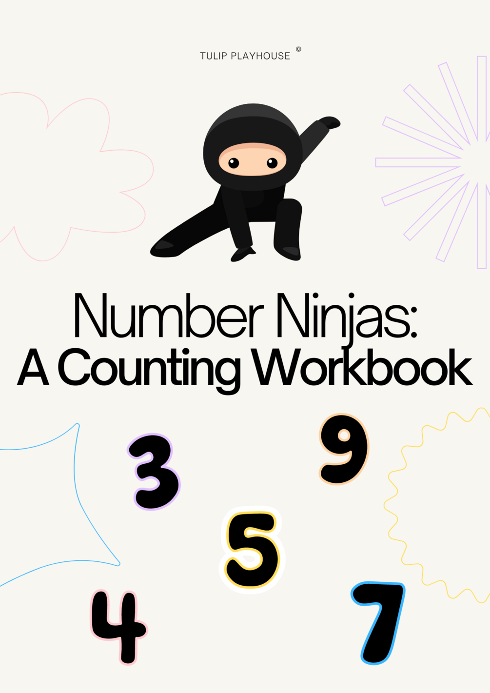 Number Ninjas: A Counting Workbook