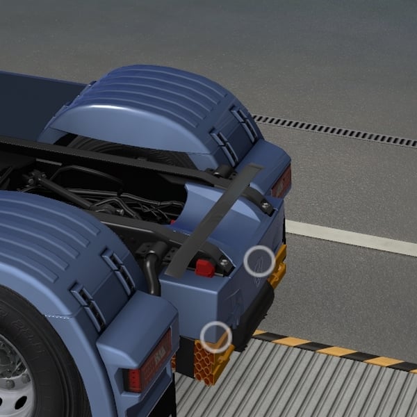 *[weight tuning part] Scania NG back bumper weight extension by WC007 D3SIGN