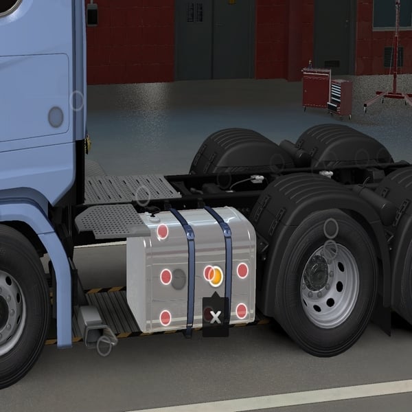 *[tank tuning part] Scania NG short tanks by WC007 D3SIGN