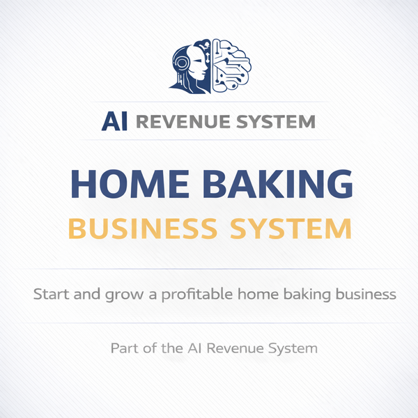 Home Baking Business System