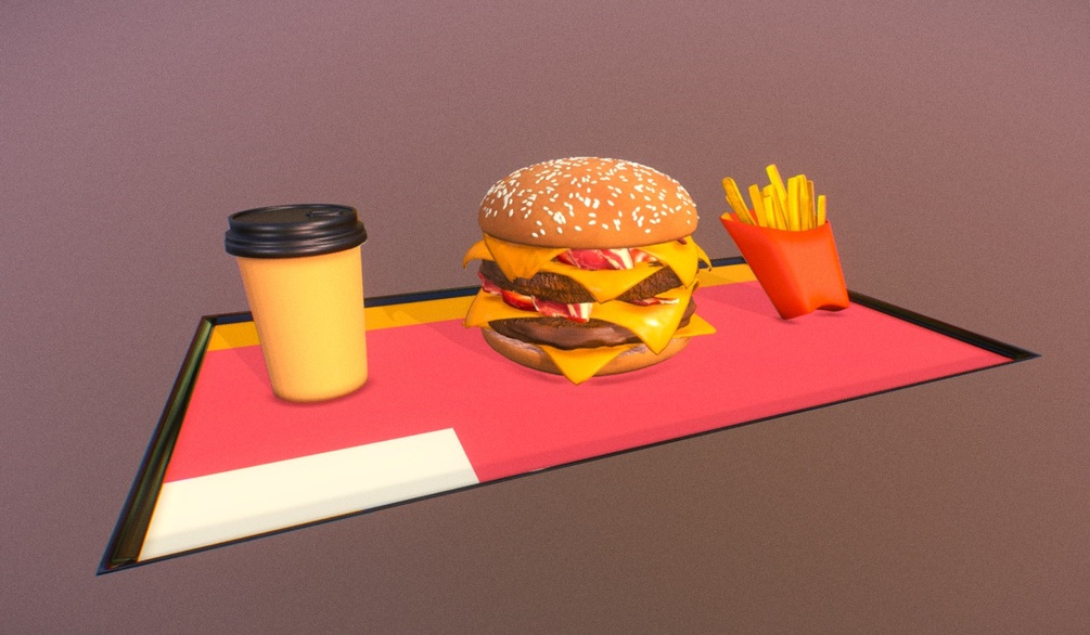 Burger rig | Blender
