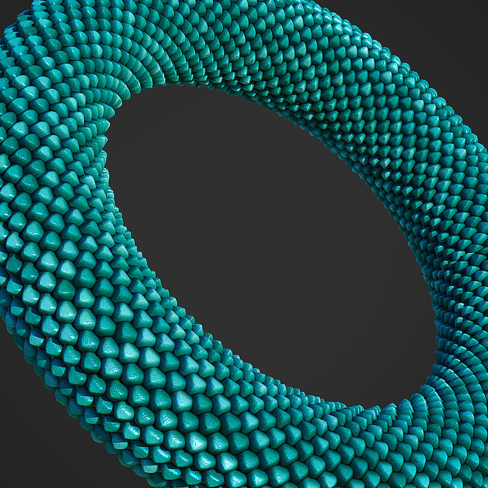 8K Scales Material (Tileable/Seamless)