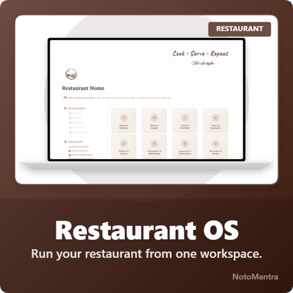 Restaurant OS - All-in-One Restaurant System