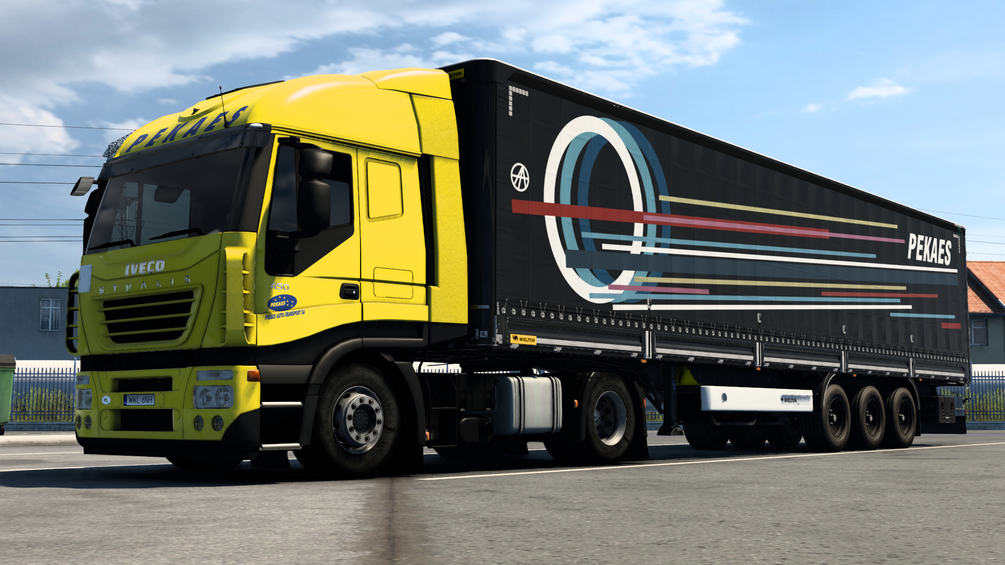 PEKAES Skin pack for Wielton & Iveco Stralis . ETS2 by ANGYALFOLDI