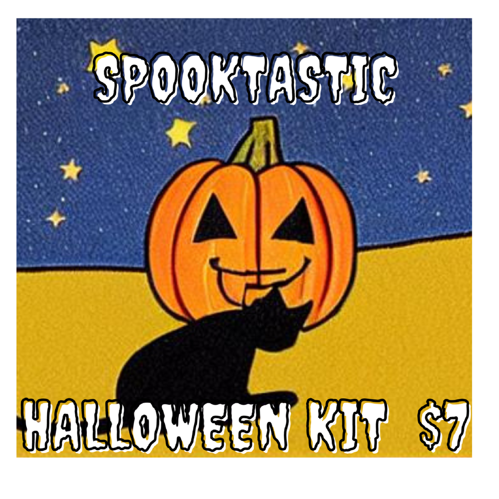 Spooktastic Halloween Toolkit -- Coloring Pages & Wall Art