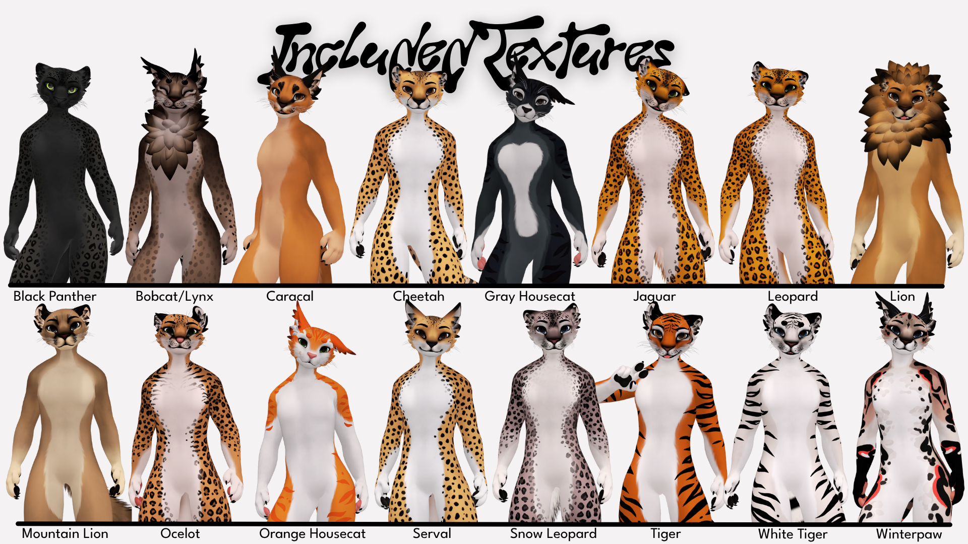 Winterpaw Feline ~ VRChat + VTuber thumbnail 4