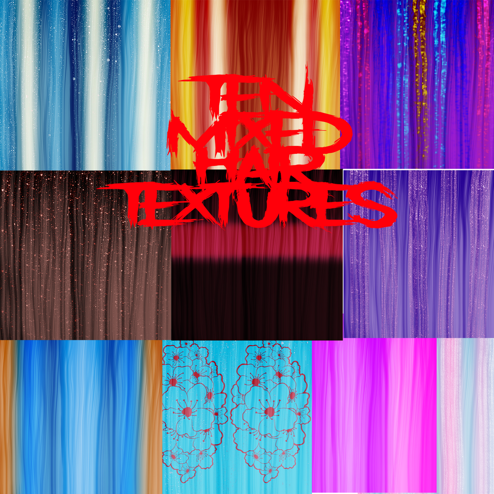 10 Mixed Hair Textures